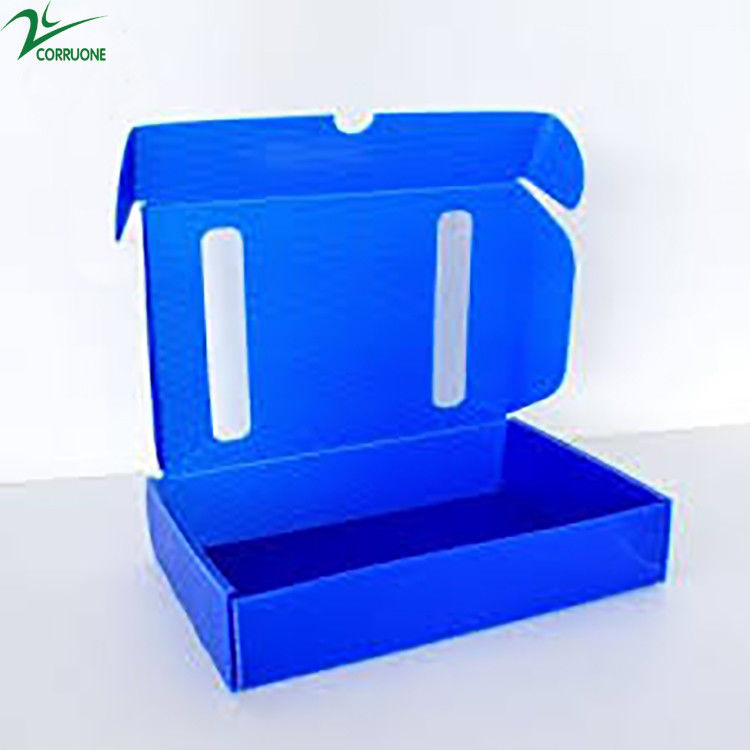 오크라 접힌 PP 카톤 박스 코렉스 저장은 PP 박스를 주름지게 했습니다
