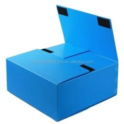 1.5mm-30mm PP는 플라스틱 포장 박스 백녹색 파란색을 주름지게 했습니다